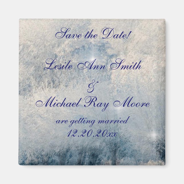 Imán Winter Wonderland (Frente)