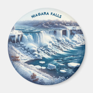 Imán Winter Wonderland en Niagara