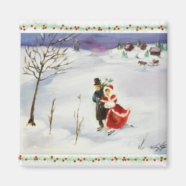 Imán Winter Wonderland Magnet (Frente)