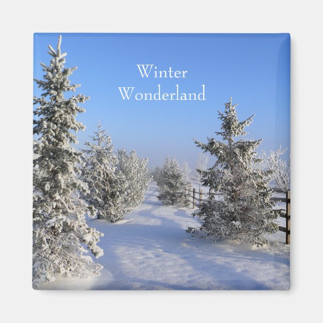 Imán Winter Wonderland Magnet (Frente)