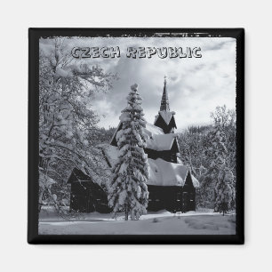 Imán Winter Wonderland, República Checa (Fridge Magnet