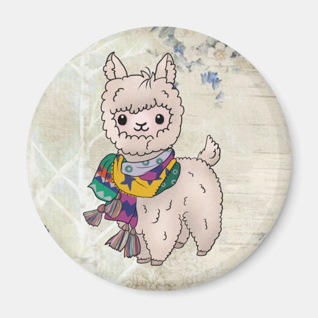 Imán Winterlama (Frente)