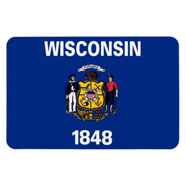 Imán Wisconsin (Horizontal)