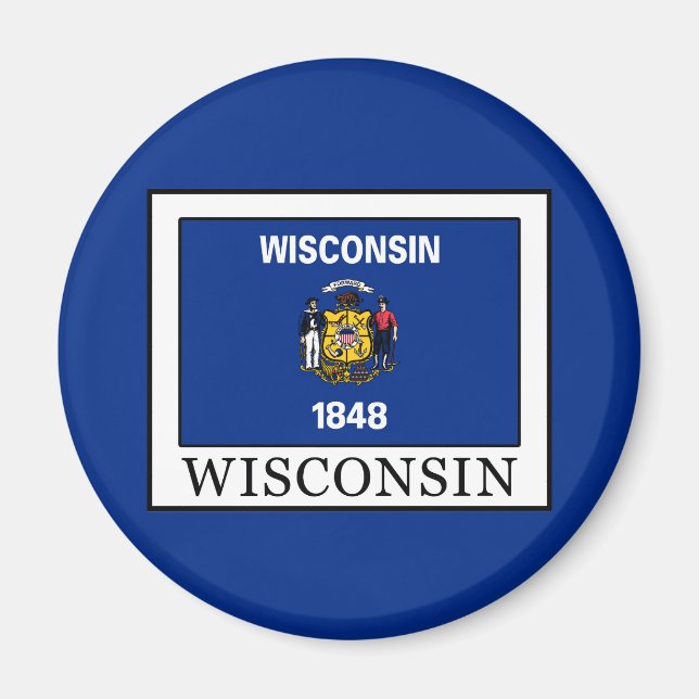 Imán Wisconsin (Frente)
