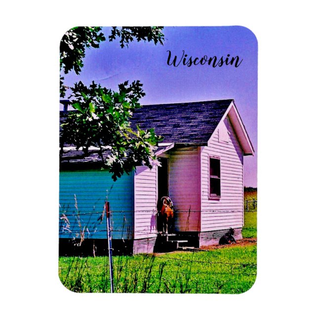 Imán Wisconsin (Vertical)