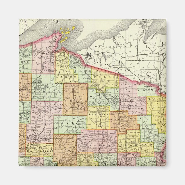 Imán Wisconsin (Frente)