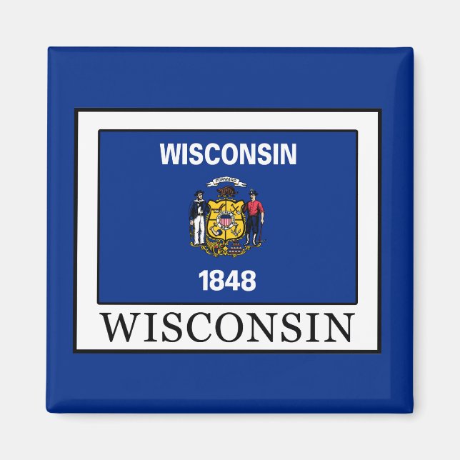 Imán Wisconsin (Frente)