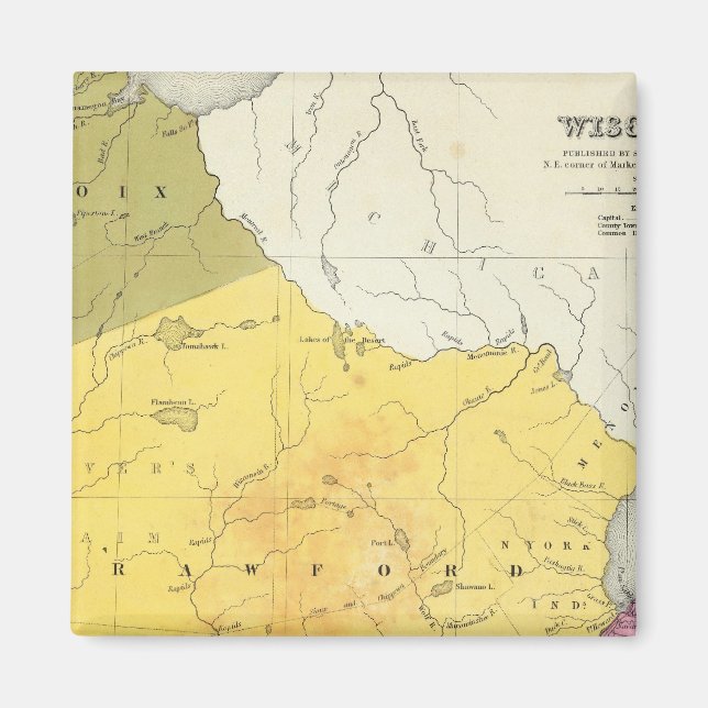 Imán Wisconsin 4 (Frente)