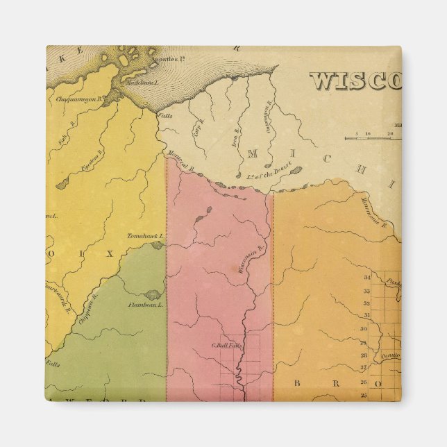 Imán Wisconsin 7 (Frente)