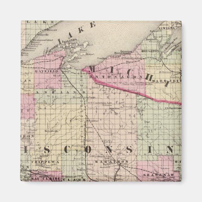 Imán Wisconsin 9 (Frente)