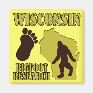 Imán Wisconsin Bigfoot Research