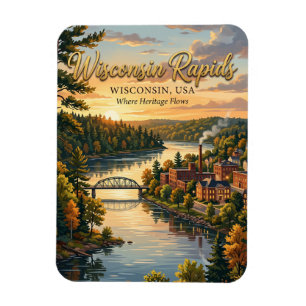 Imán Wisconsin Rapids, Wisconsin