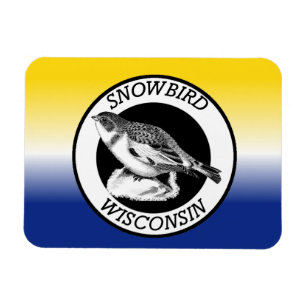 Imán Wisconsin Snowbird