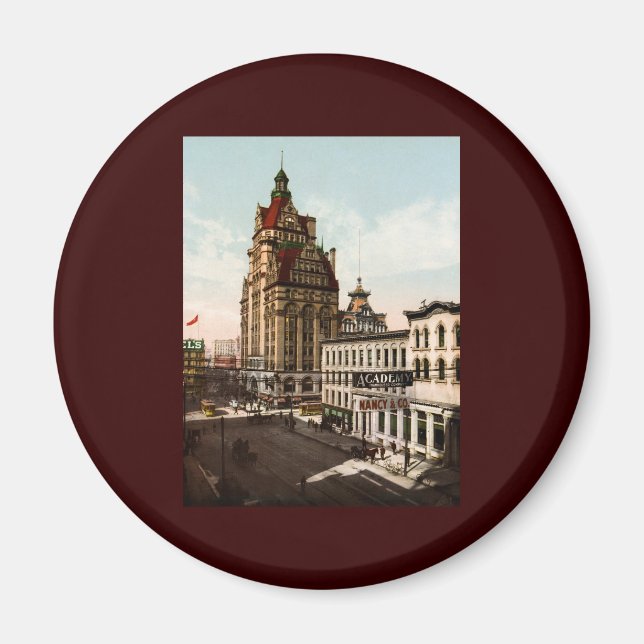 Imán Wisconsin Street Milwaukee (Frente)