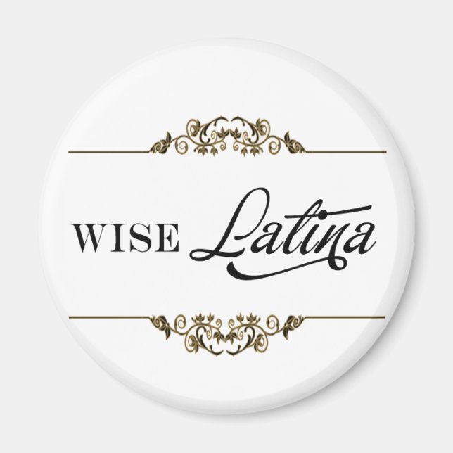Imán wise_latina (Frente)