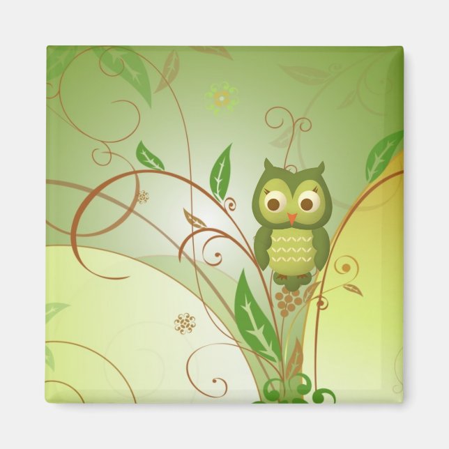 Imán Wise Owl (Frente)