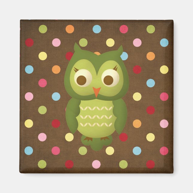 Imán Wise Owl (Frente)