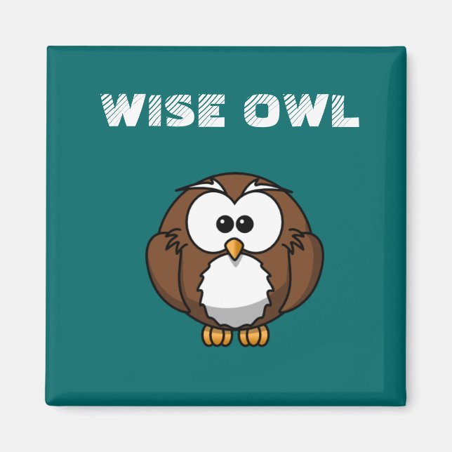 IMÁN WISE OWL (Frente)