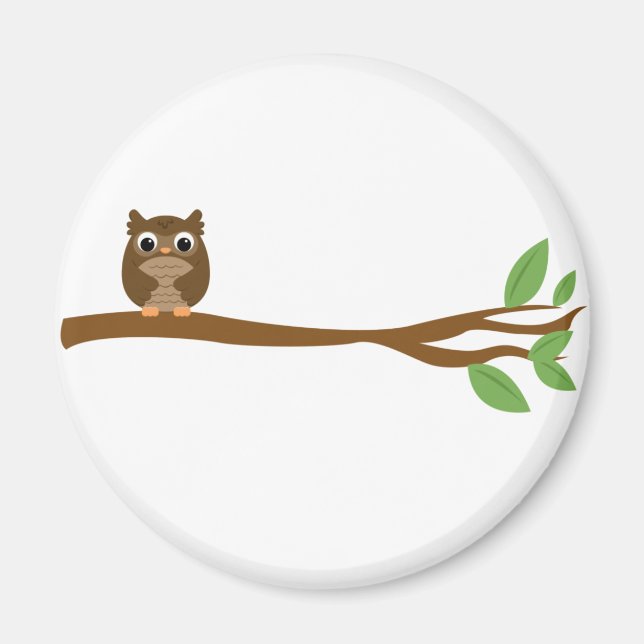Imán Wise Owl (Frente)