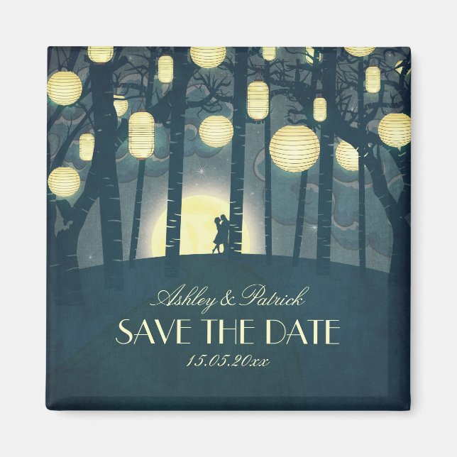 Imán Wish Lanterns Dream Forest (Frente)