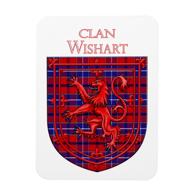 Imán Wishart Dress Tartan Scottish Plaid (Vertical)