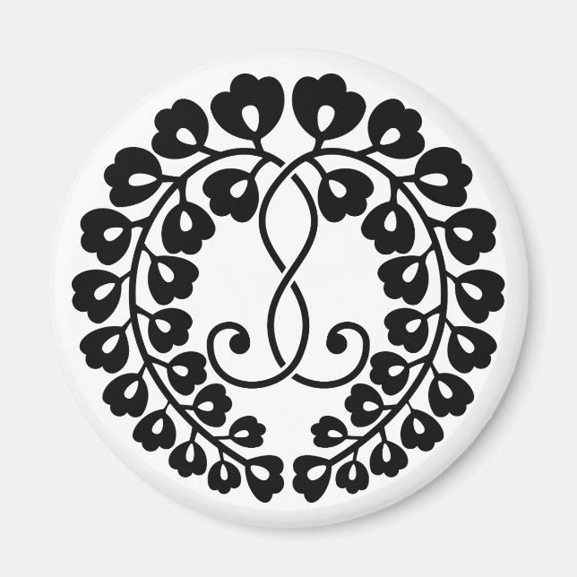 Imán Wisteria de Kujo (Frente)