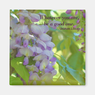 Imán Wisteria Flower Attitude Cita Magnet