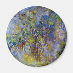 Imán Wisteria (mitad derecha) por Claude Monet
