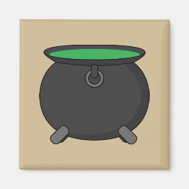 Imán Witch Cauldron