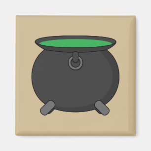 Imán Witch Cauldron