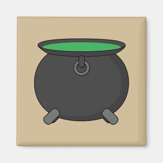 Imán Witch Cauldron (Frente)