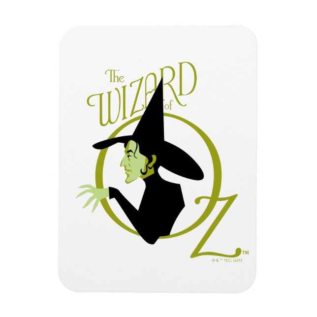 Imán Witch™ El Asistente Del Logotipo Oz™ (Vertical)