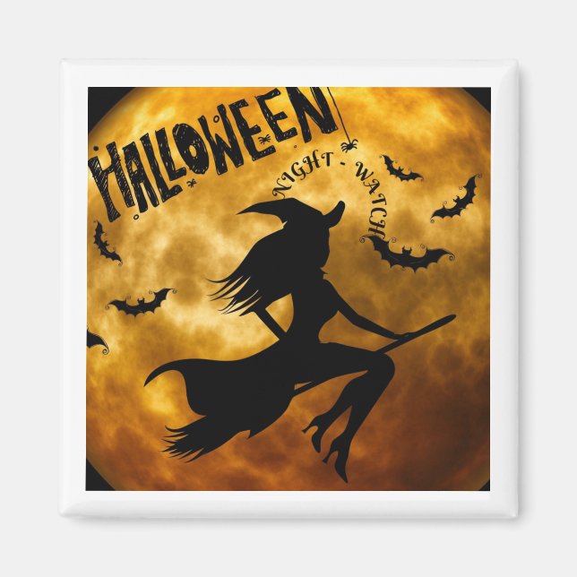 Imán Witch Mid Night Chronicals Stick Magnet (Frente)