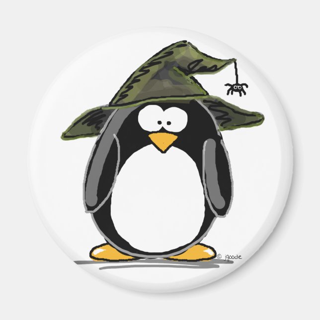 Imán Witch Penguin (Frente)