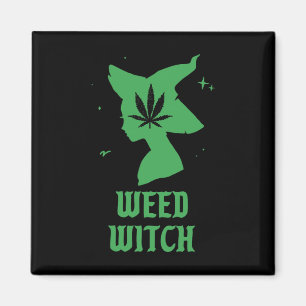 Imán Witch Witch Funny Spooky Vibes Costume Halloween