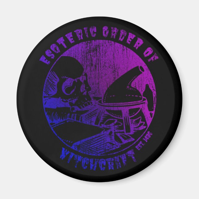 Imán Witchcraft Magic Order Occult Witch Alchemist (Frente)