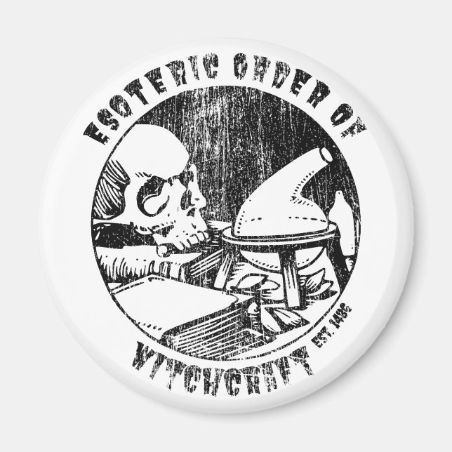Imán Witchcraft Magic Order Occult Witch Alchemist (Frente)