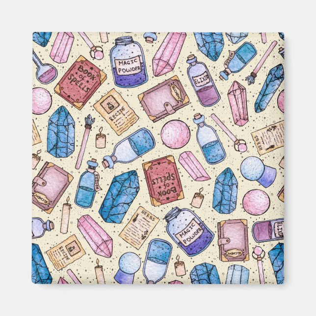 Imán Witchy Wonders Magnet (Frente)