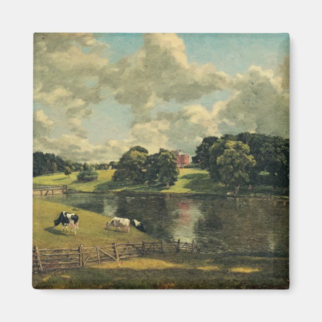 Imán Wivenhoe Park por John Constable (Frente)