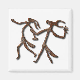 Imán Wizards Dance-Rust Magnet
