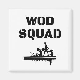 Imán WOD SQUAD - Único de inspiración cruzada