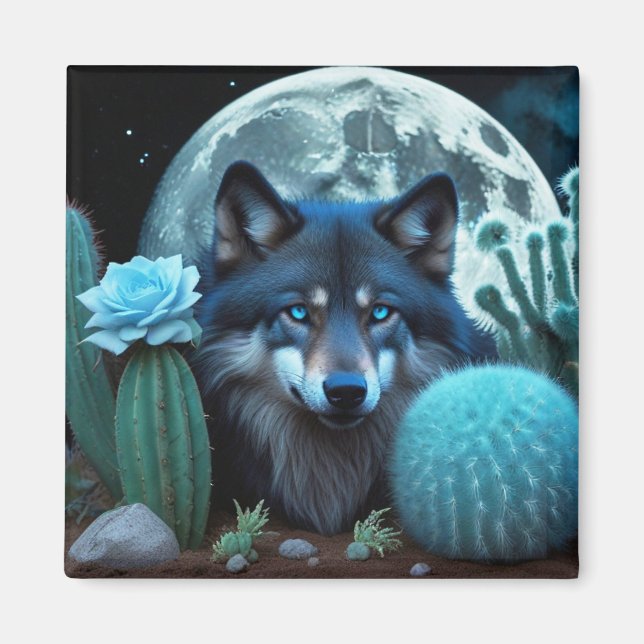 Imán Wolf18: (Frente)