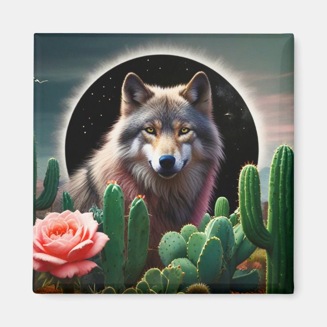 Imán Wolf25: (Frente)