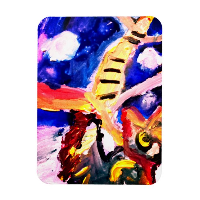 Imán Wolf in winter  (Vertical)