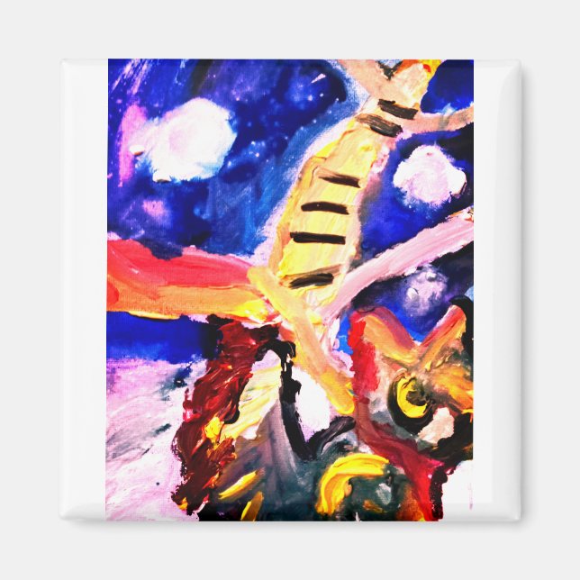 Imán Wolf in winter  (Frente)