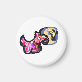 Imán Wolf light moon 