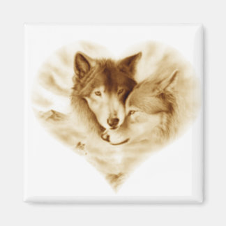 Imán Wolf Love