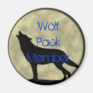 Imán Wolf Pack Member Magnet