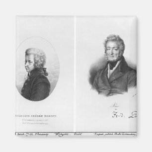 Imán Wolfgang Amedeus Mozart y Ferdinando Paer