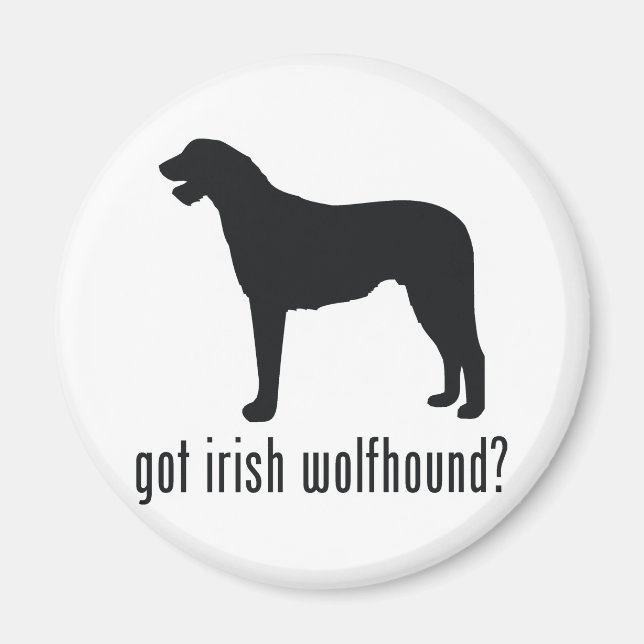 Imán Wolfhound irlandés (Frente)